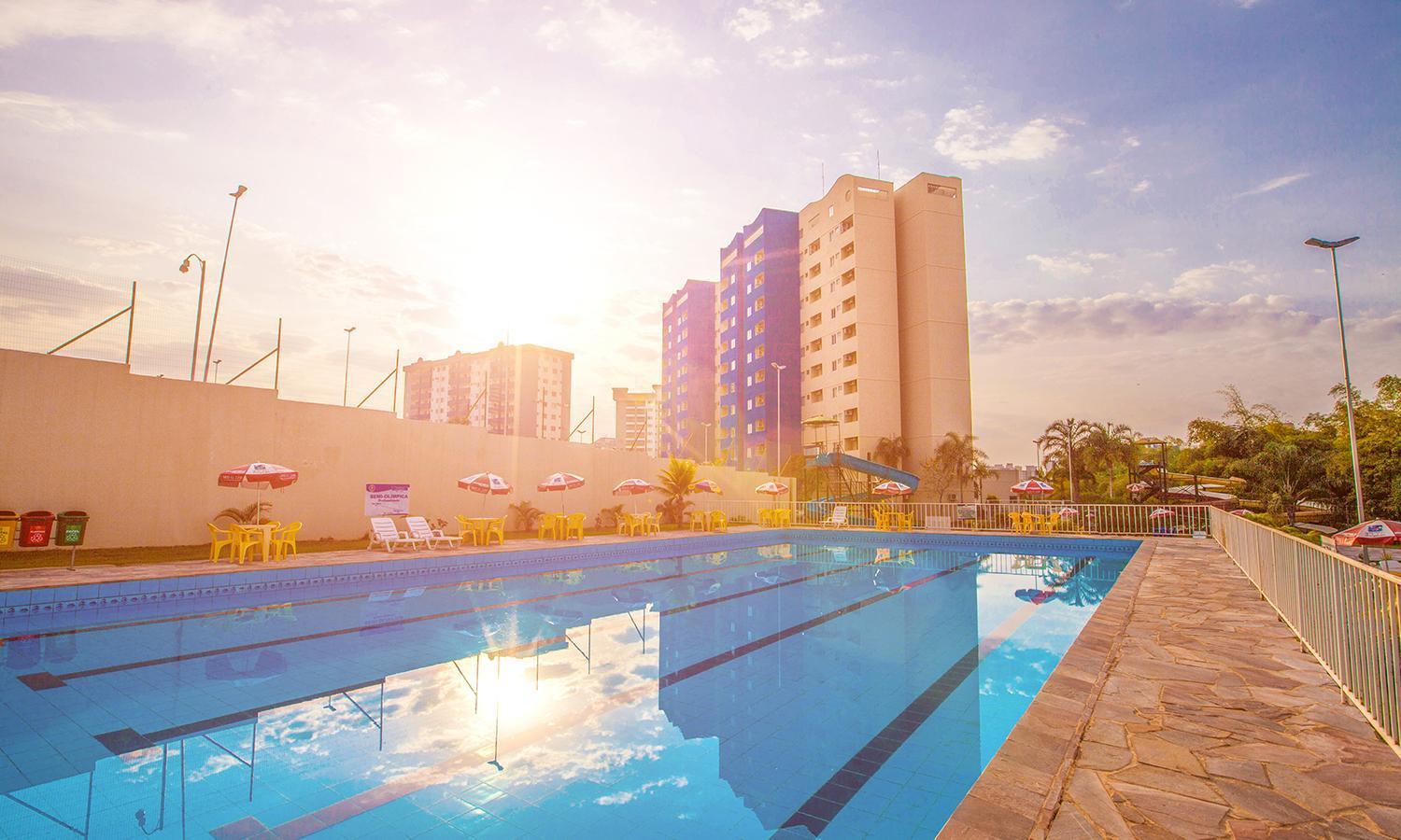 Apartmán Golden Dolphin Express - Viva Ferias Caldas Novas Exteriér fotografie